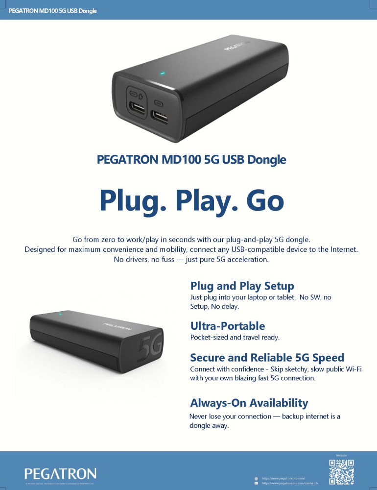 MD100 (5G USB Dongle)